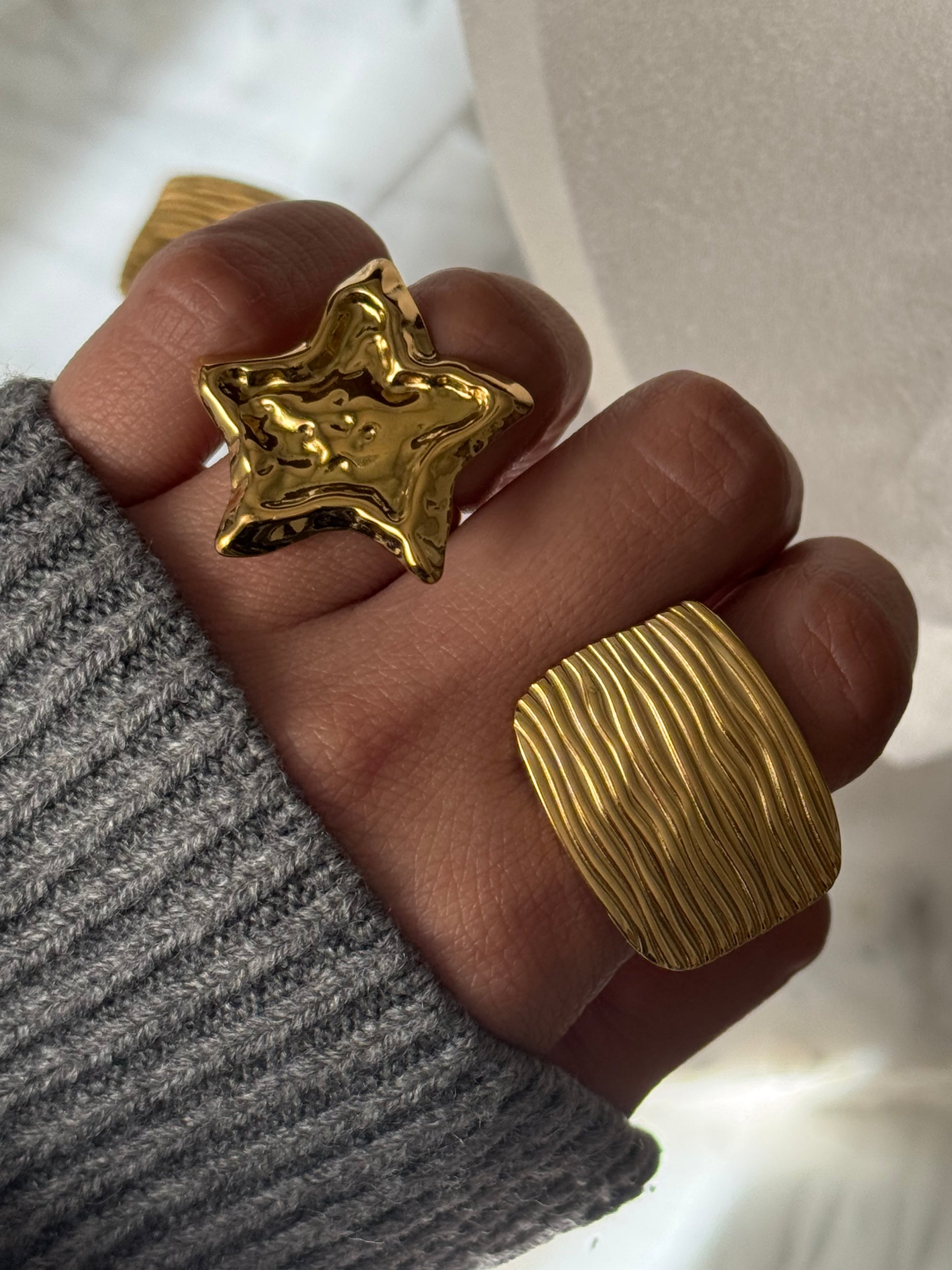 Anillo Star Gold