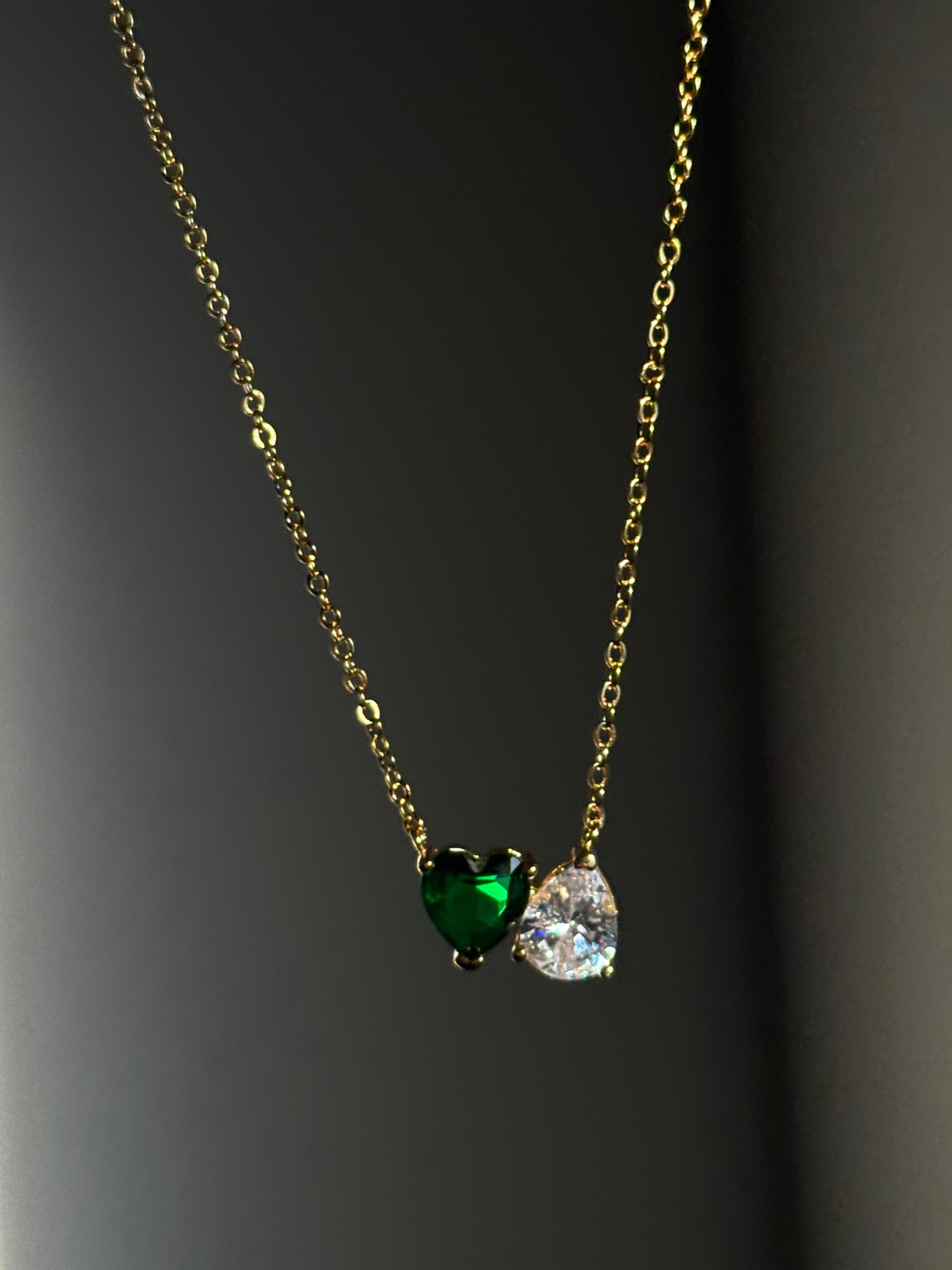 Collar Heart Drop