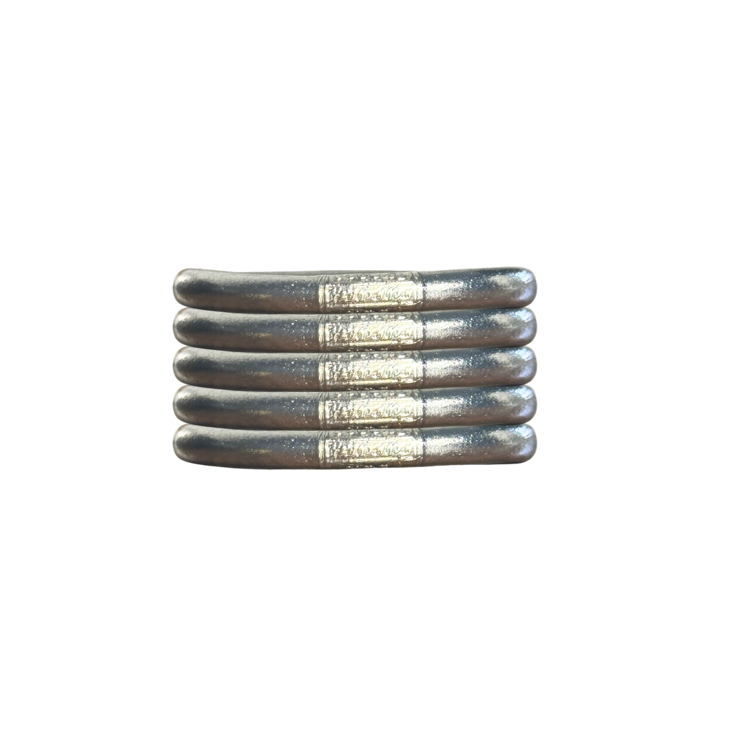 Thick Buddha Dark Silver