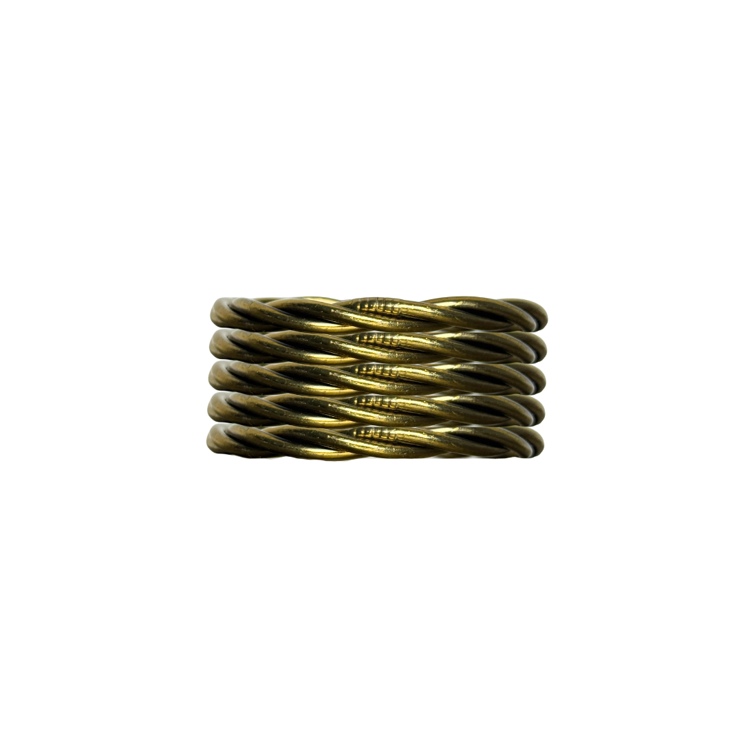 Twist Buddha Dark Antique Gold