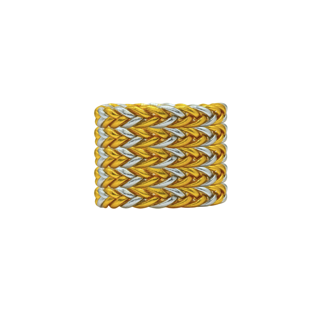 Braid Buddha Gold + Silver