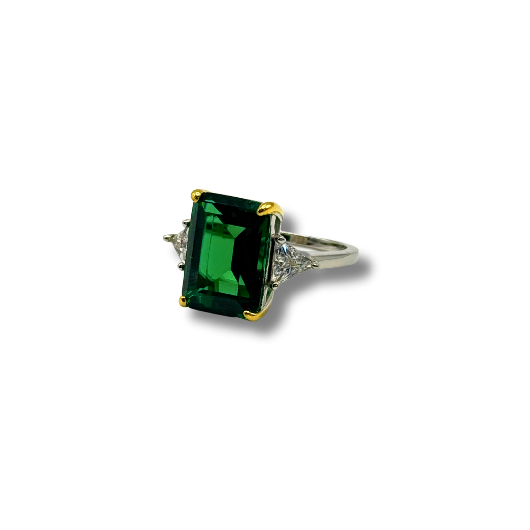 Anillo Esmeralda XL