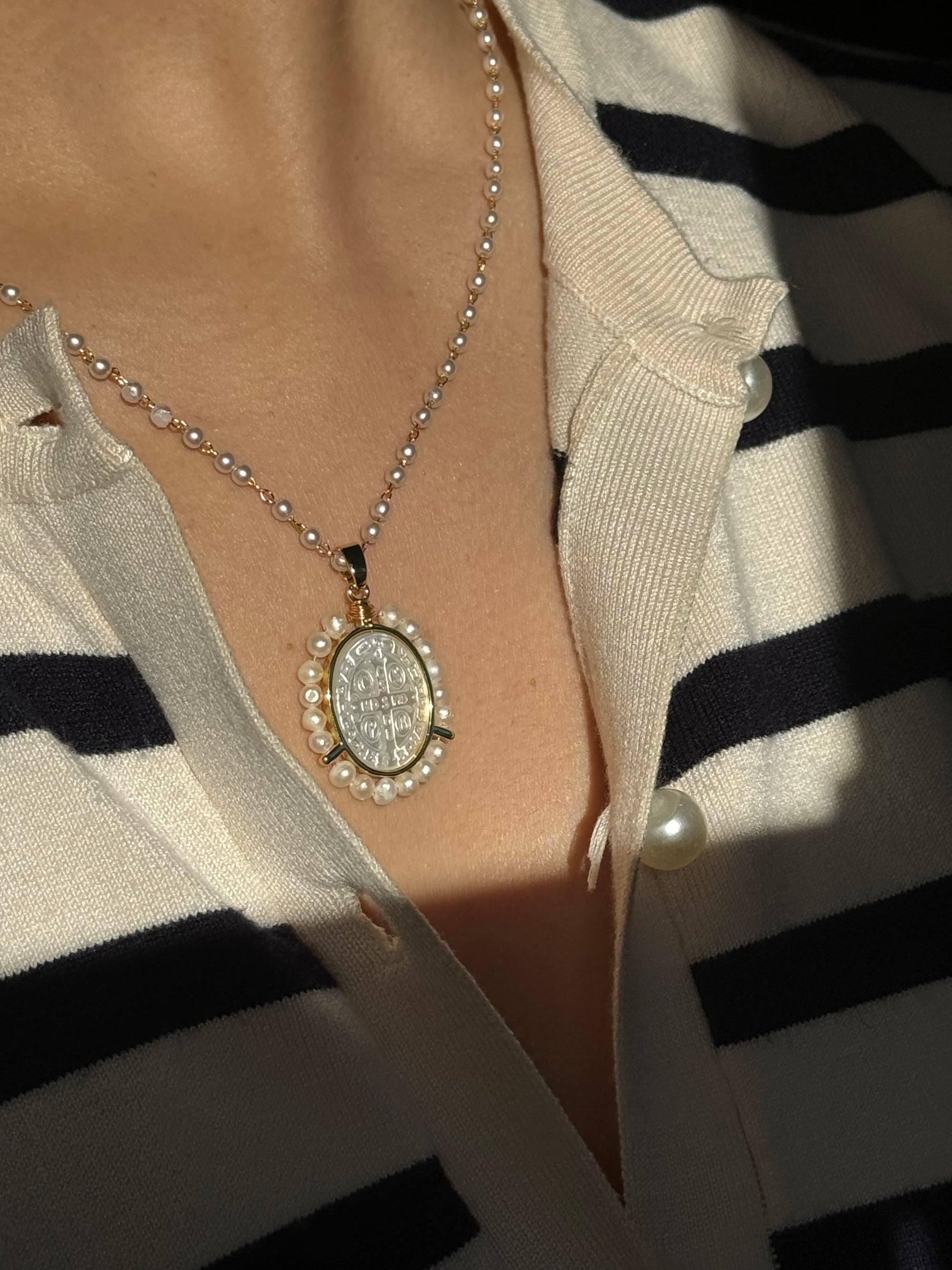 Collar Perla San Benito