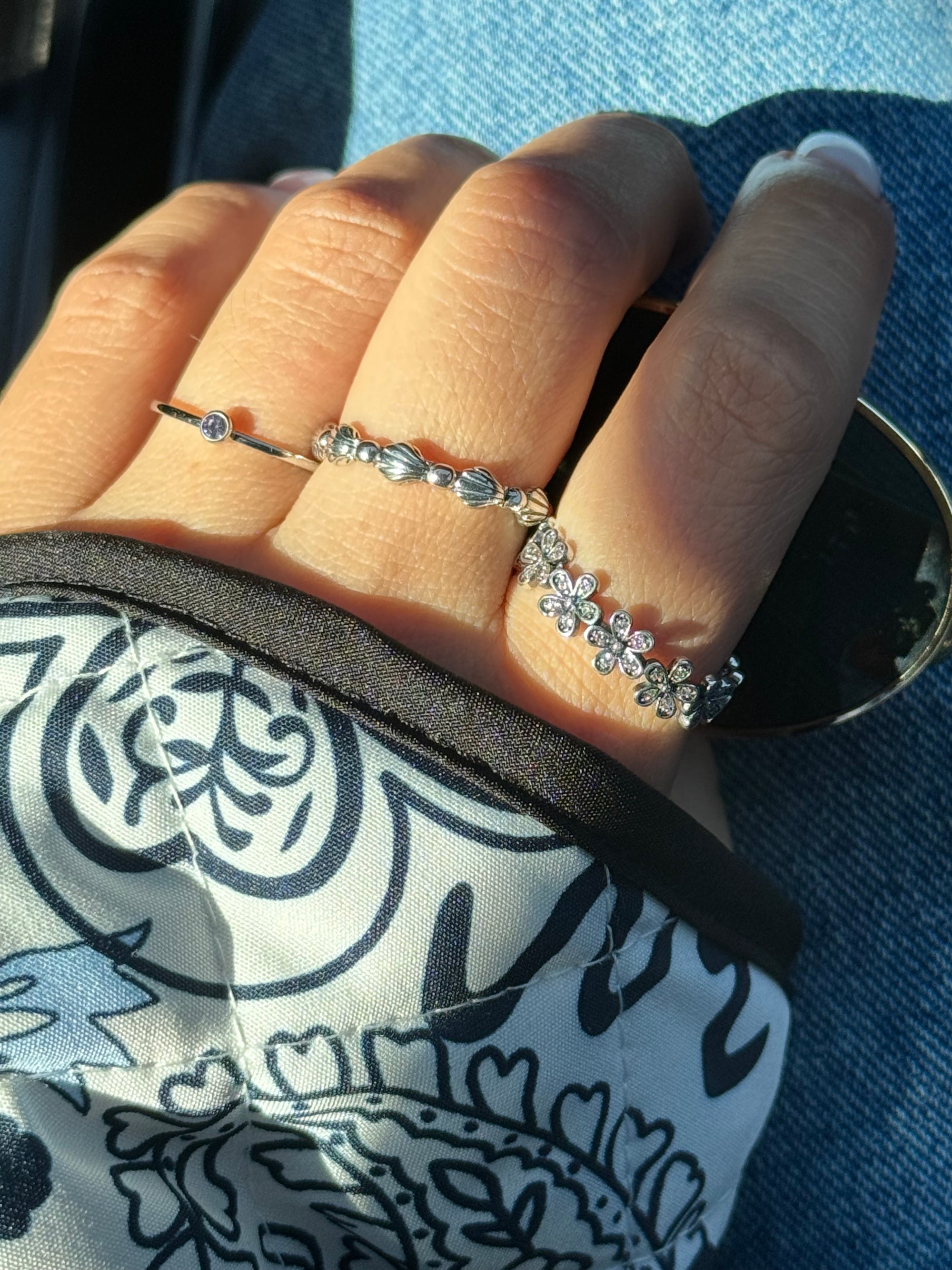 Anillos Dainty Colors