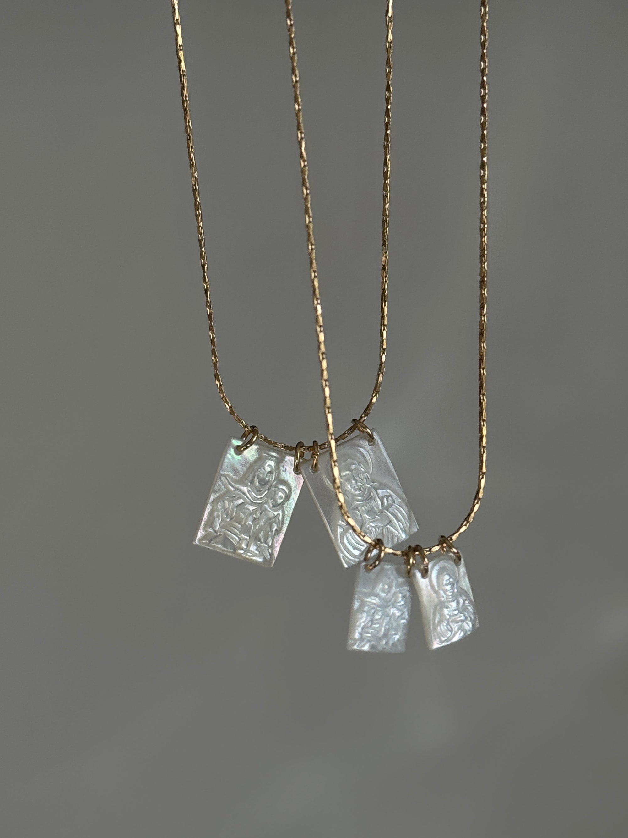 Collar Doble Madre Perla