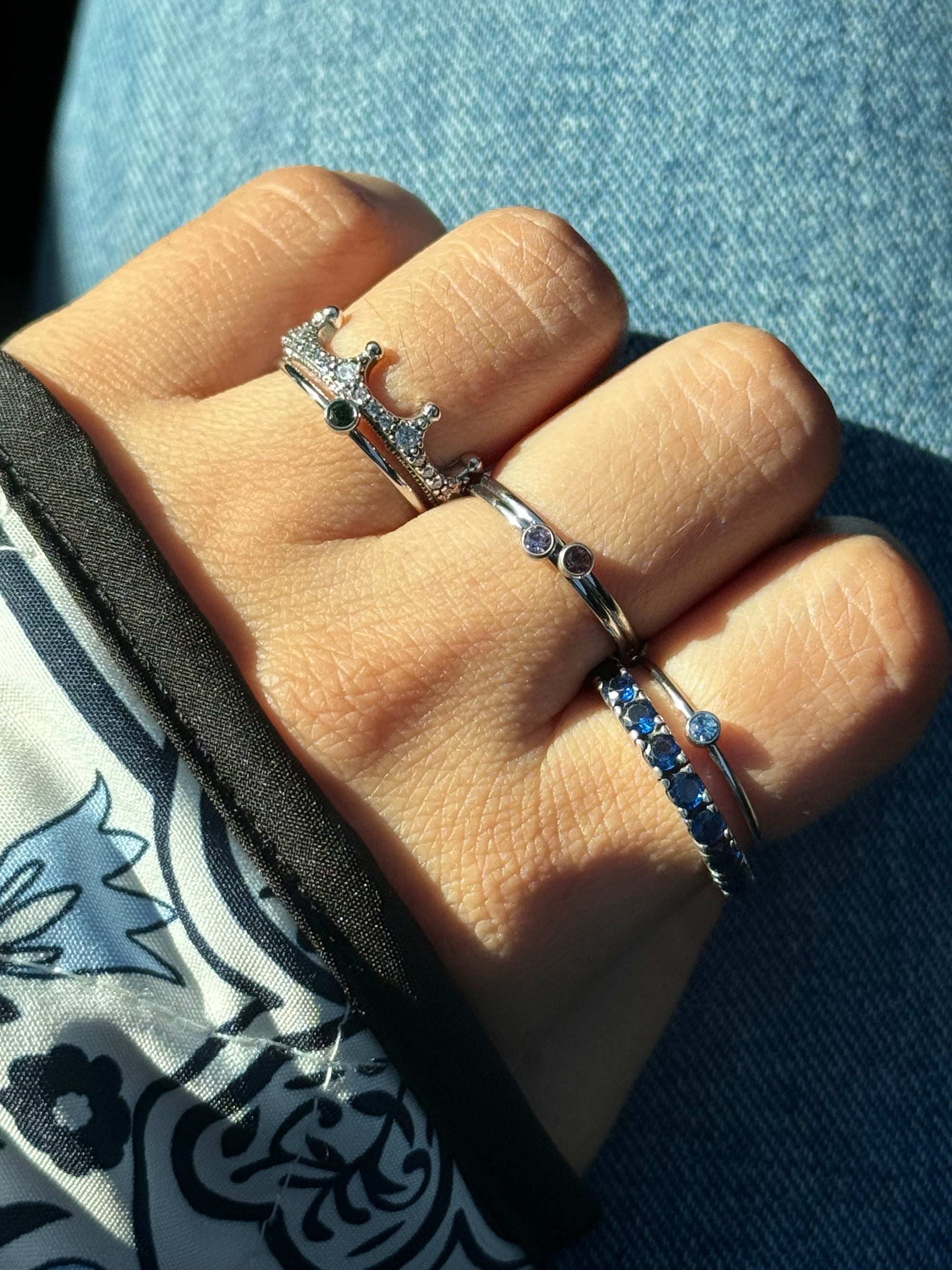 Anillos Dainty Colors