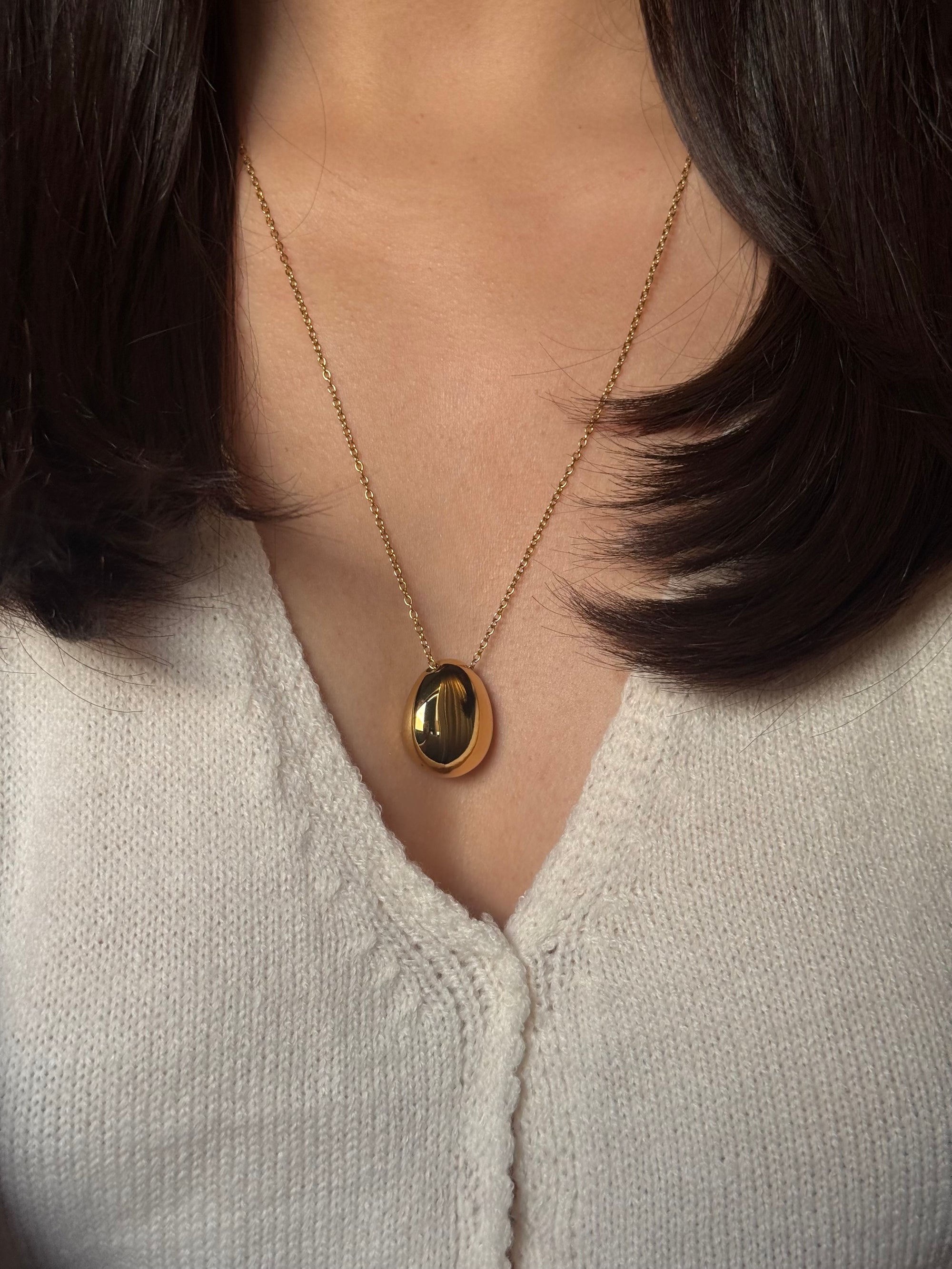 Collar Oval Gold