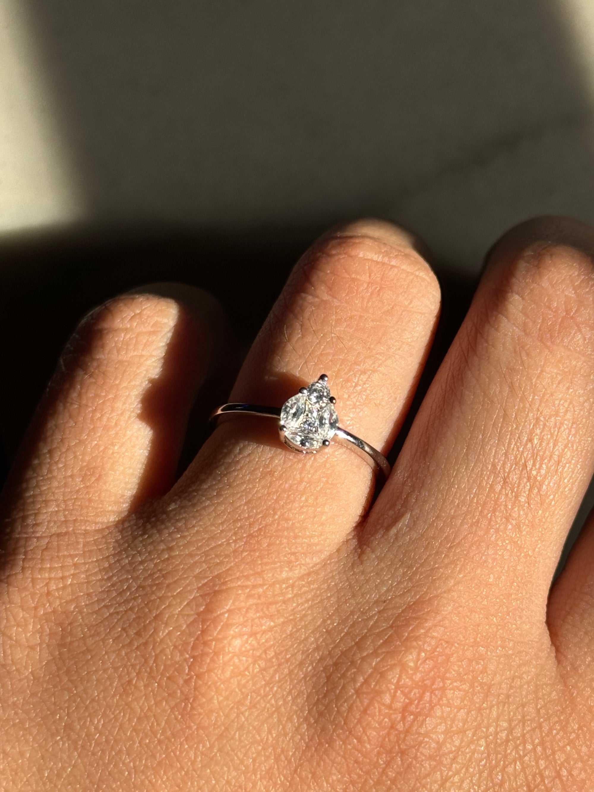 Anillo Drop Silver