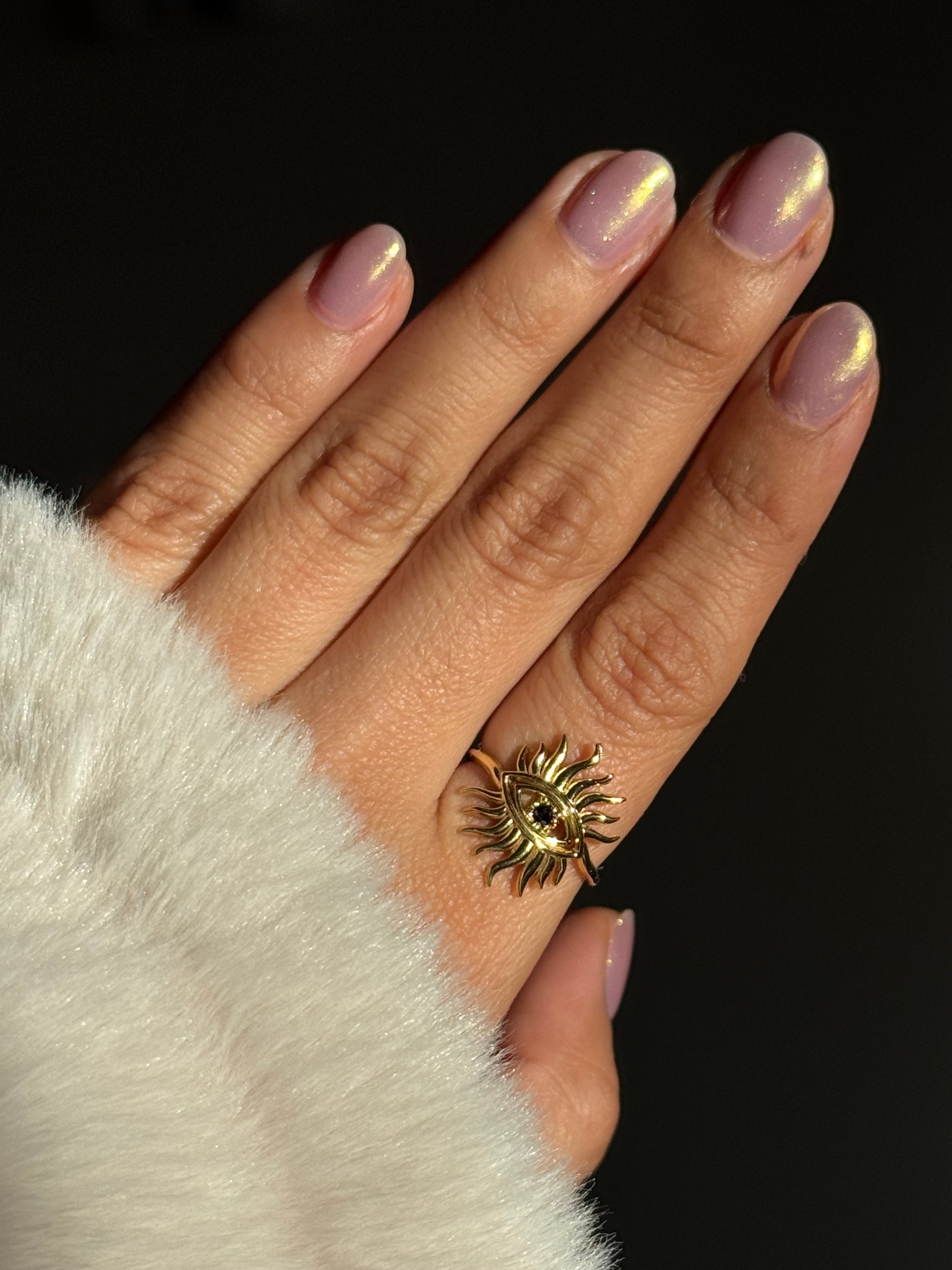 Anillo Evil Eye Ajustable