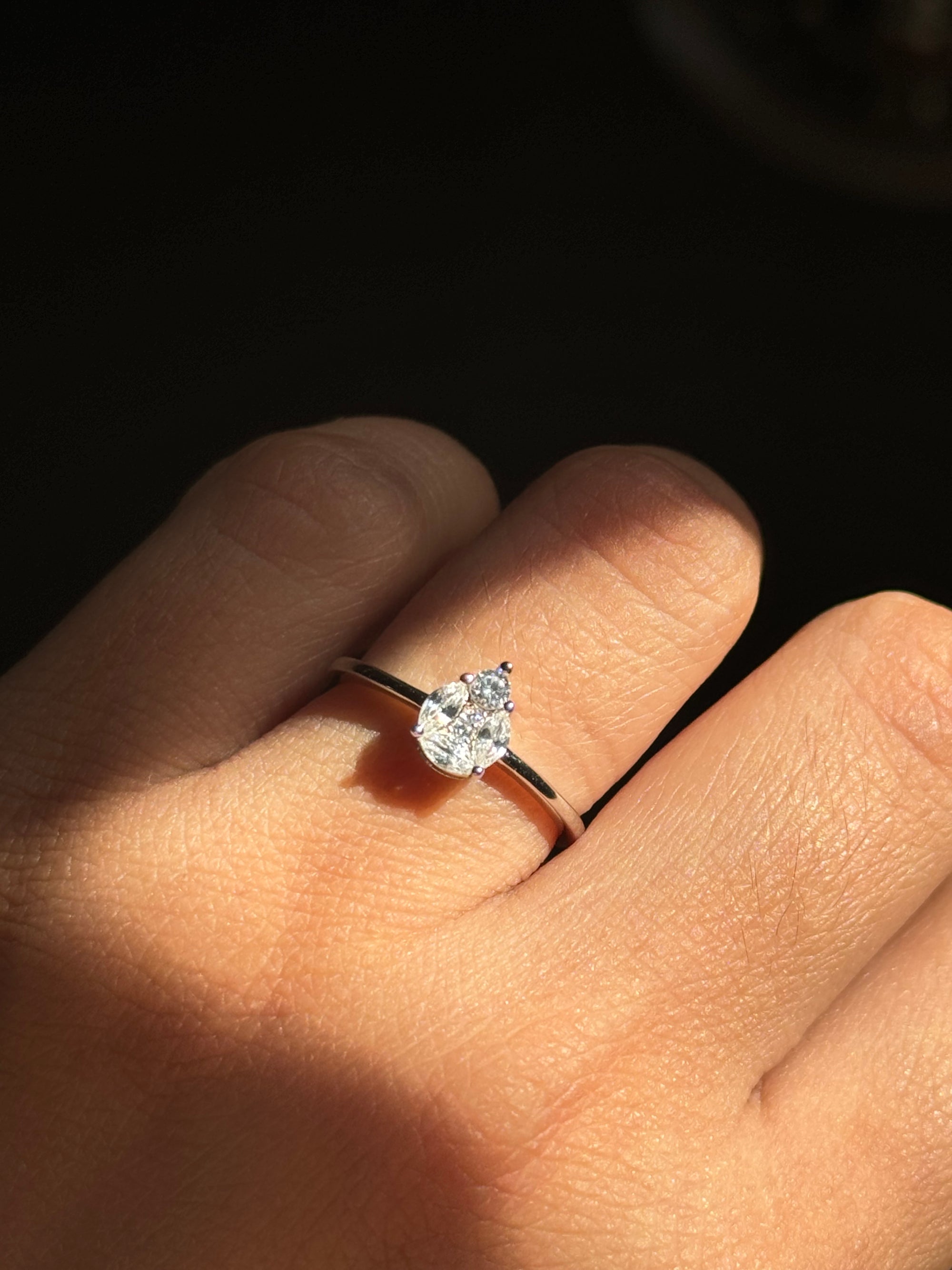 Anillo Drop Silver