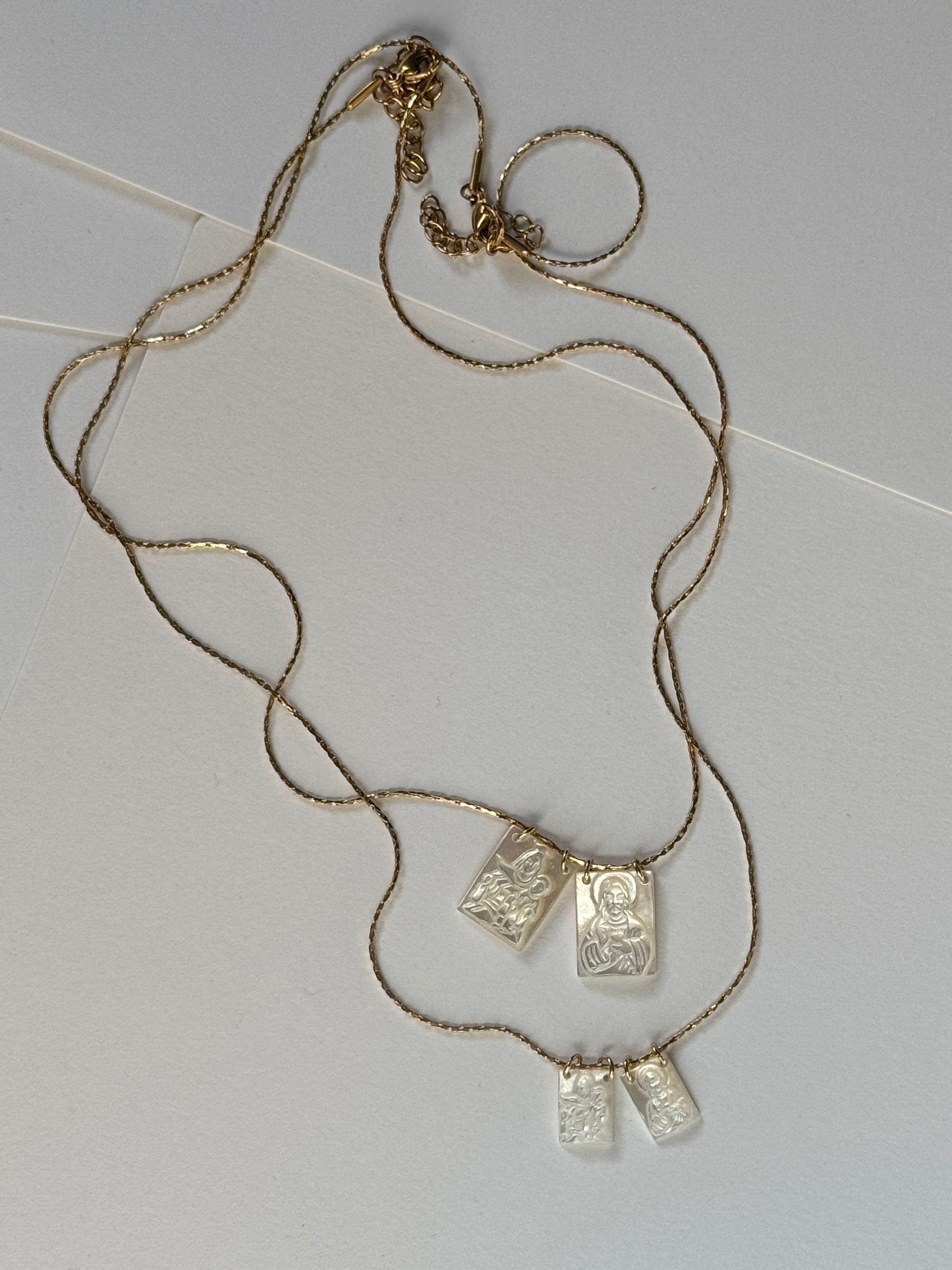Collar Doble Madre Perla