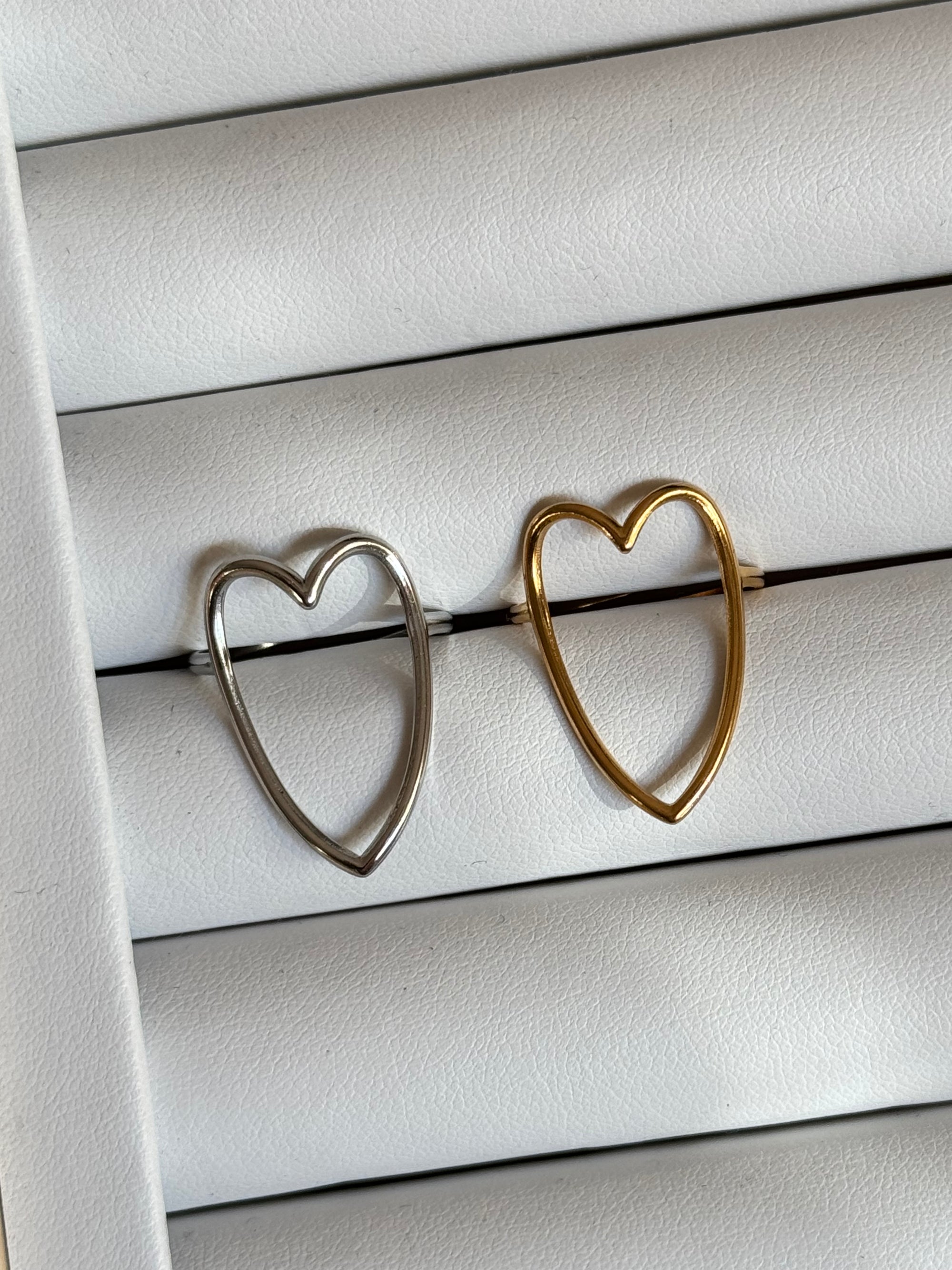 Anillo Heart Frame