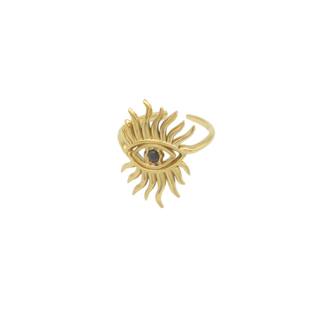 Anillo Evil Eye Ajustable