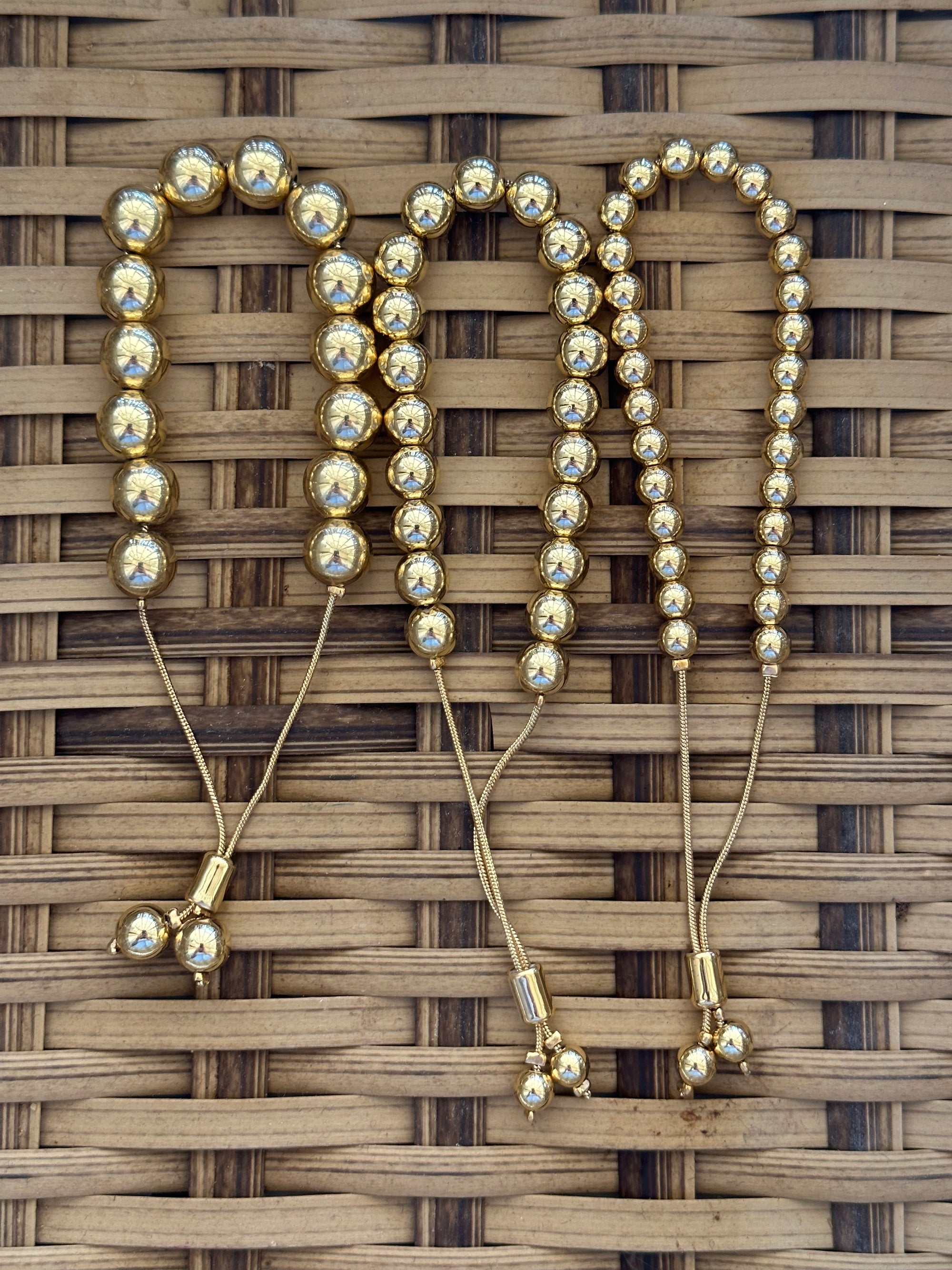 Pulsera Gold Beads
