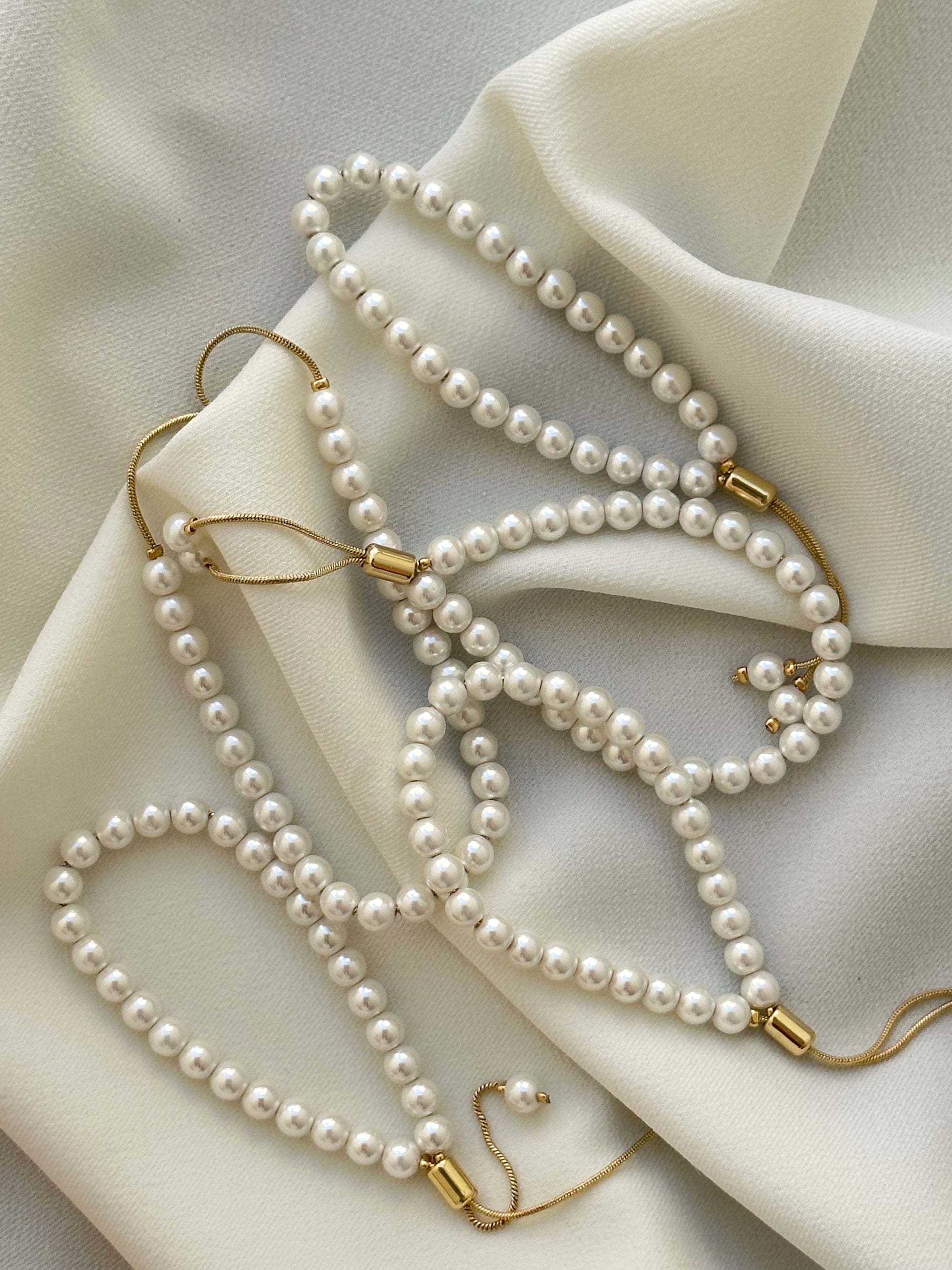 Pulsera White Pearl