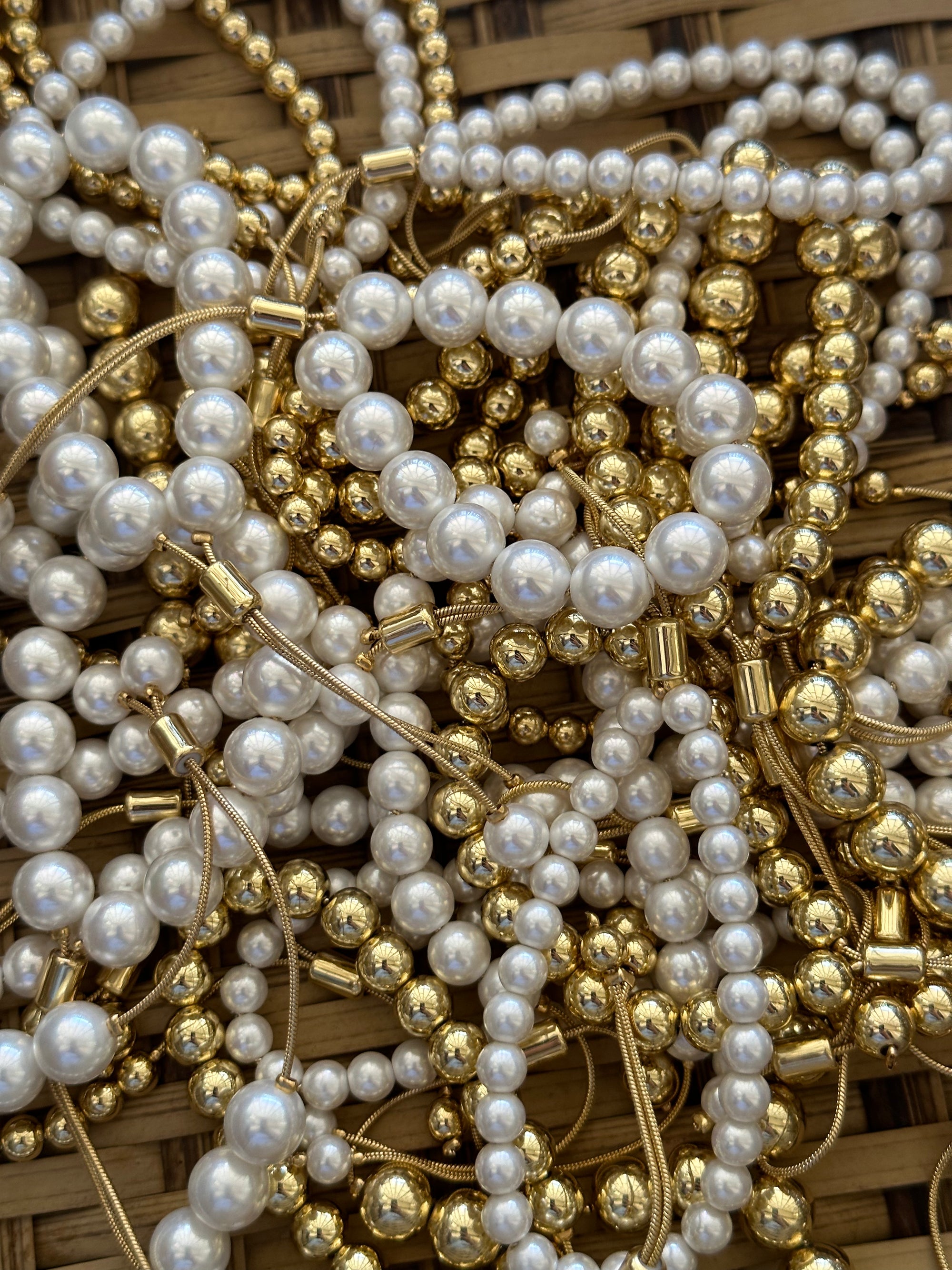 Pulsera Gold Beads