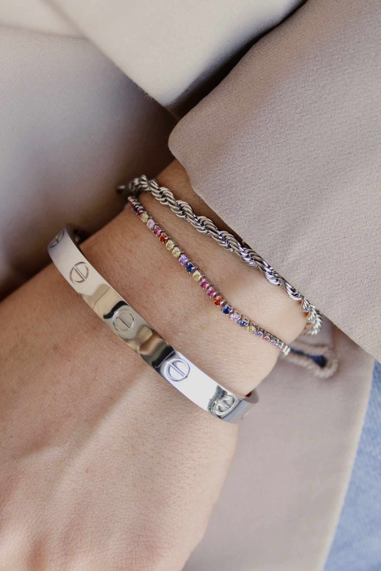 Pulsera Love Silver