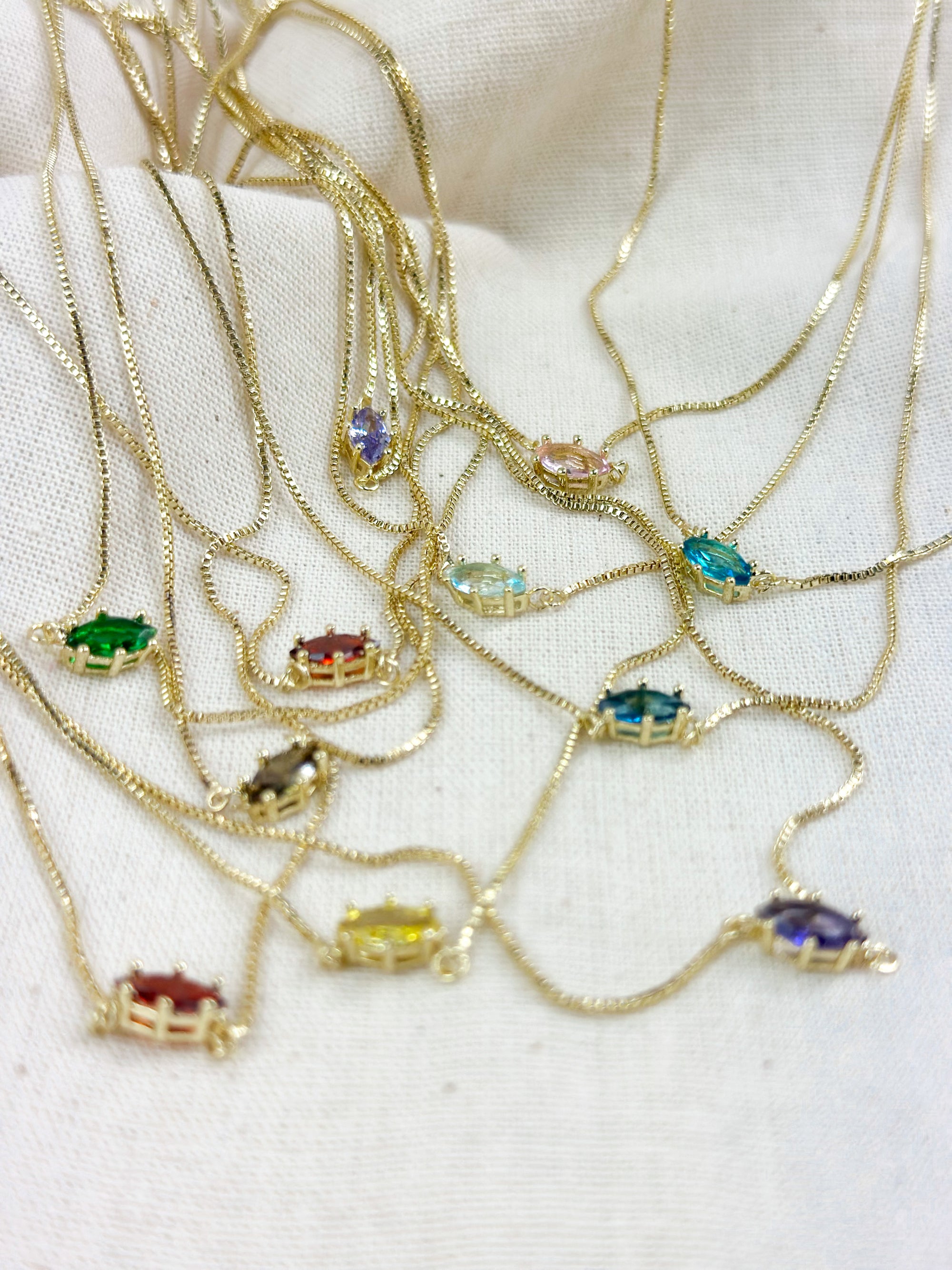 Collar Birth Stone