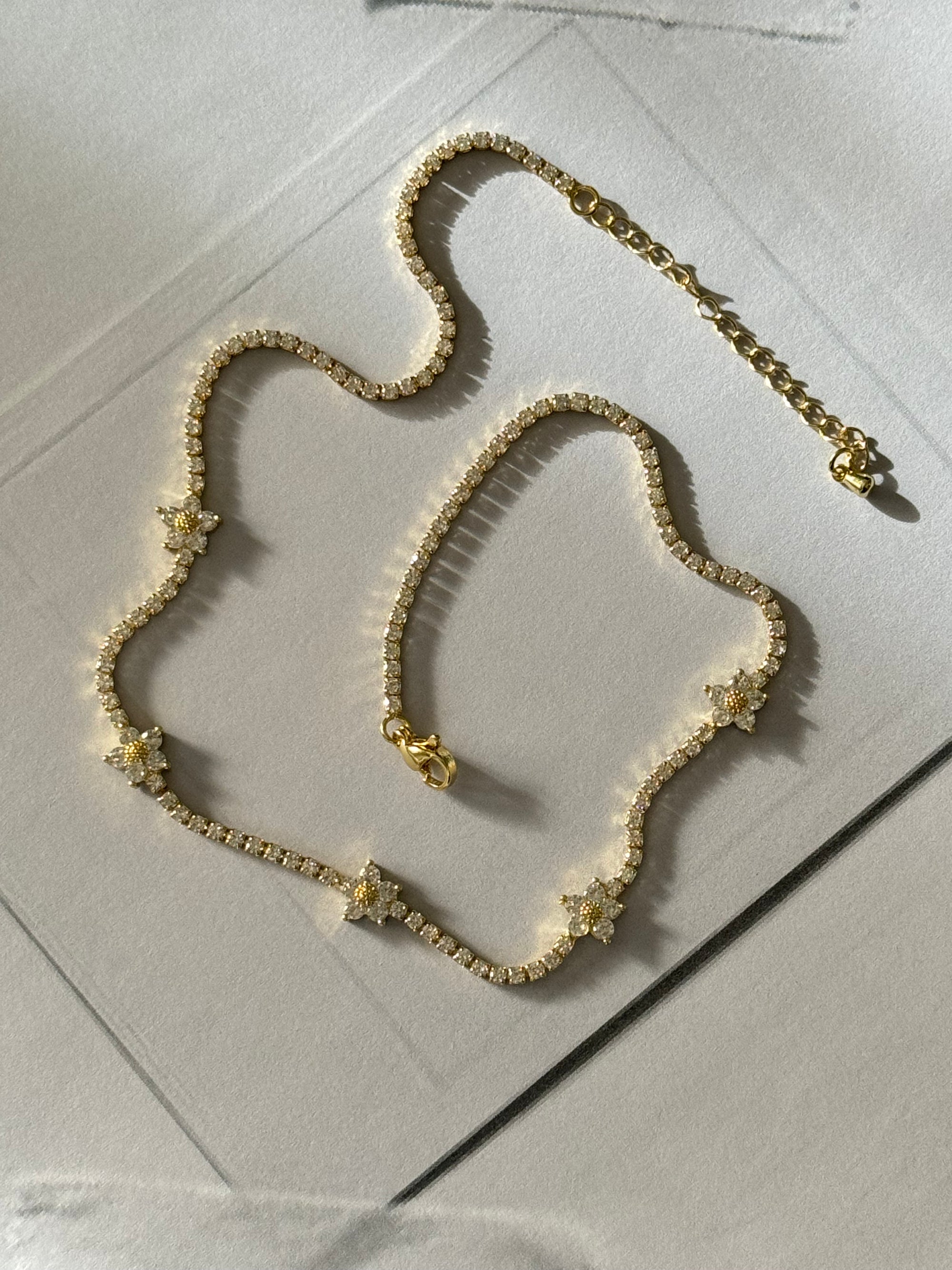 Collar Flor Tennis