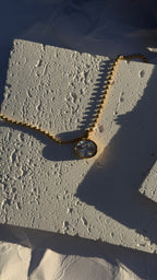 Velour Round Necklace