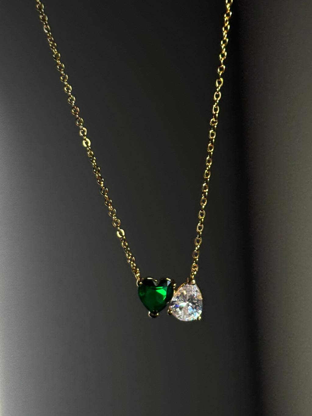 Collar Heart Drop