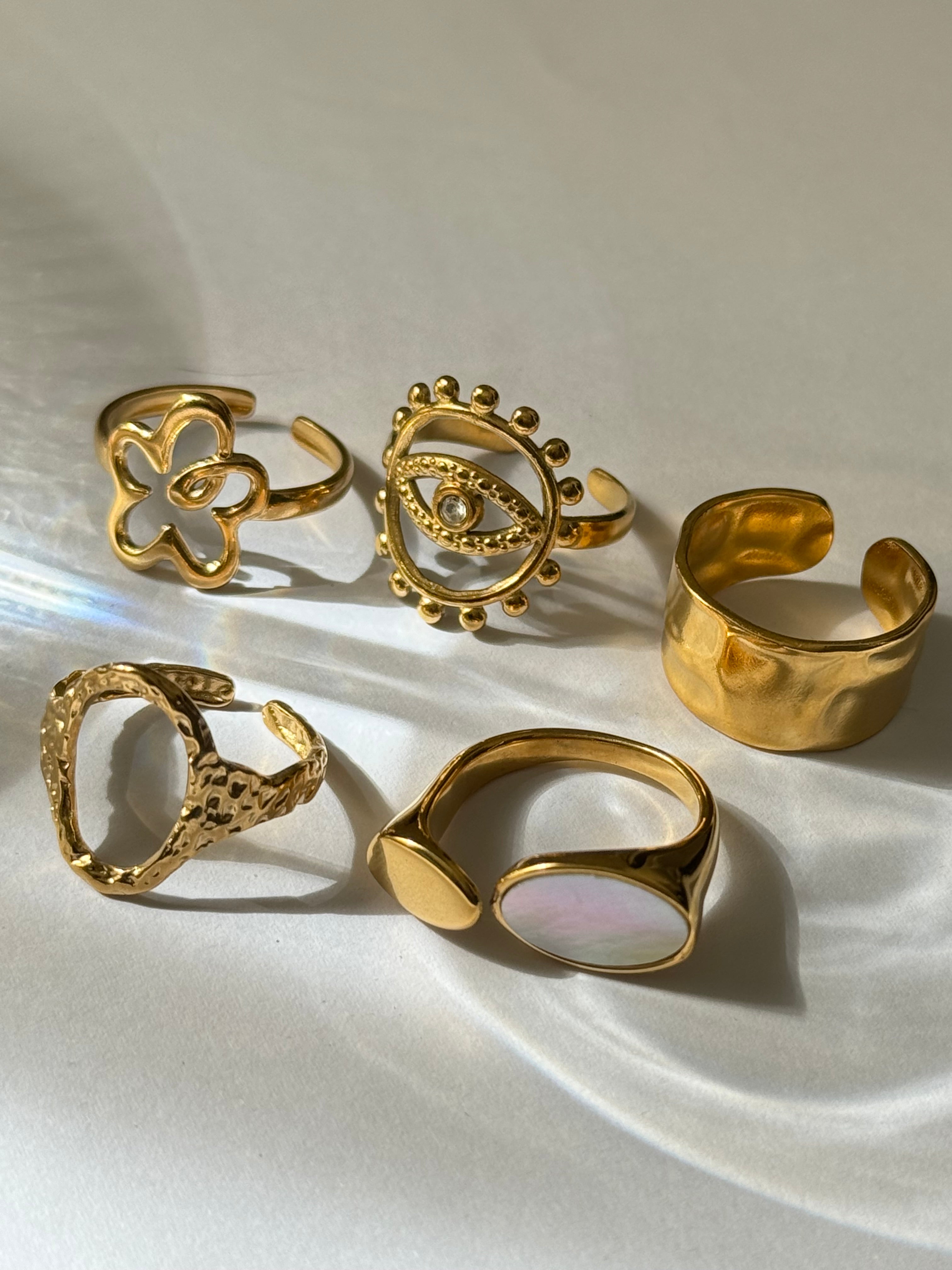 Anillo Draw Flower