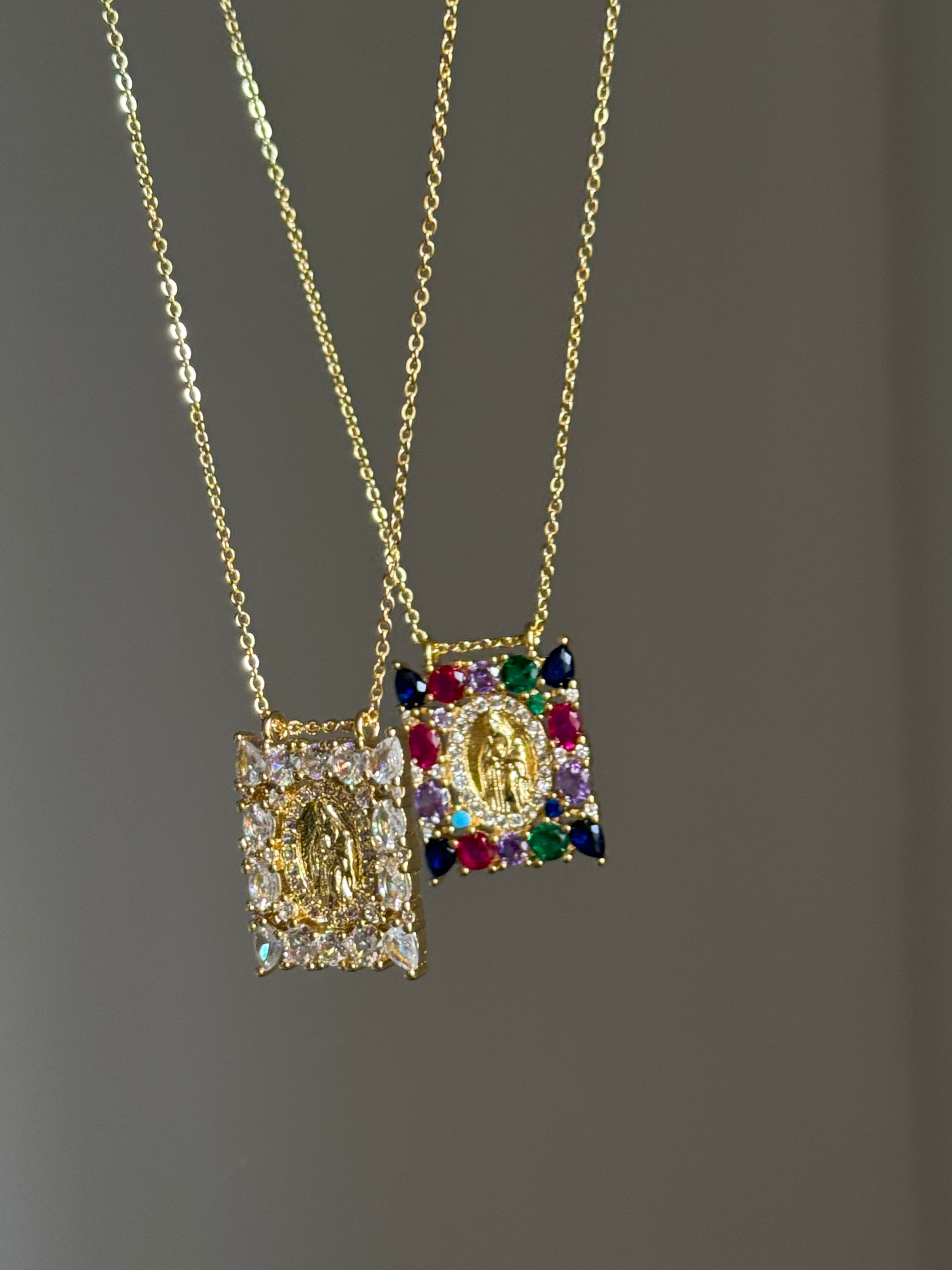 Collar Virgen Square