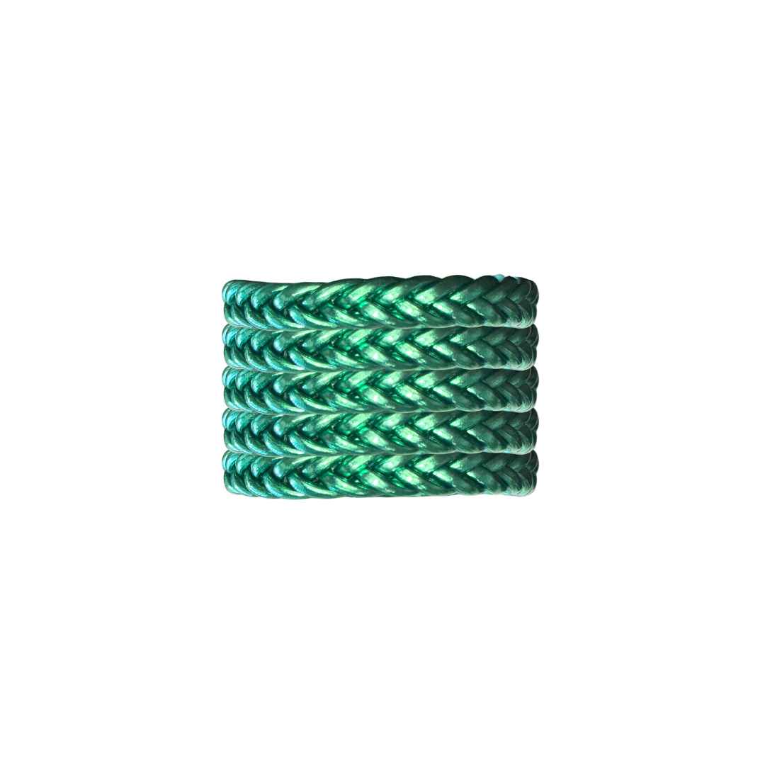 Braid Buddha Peacock Green