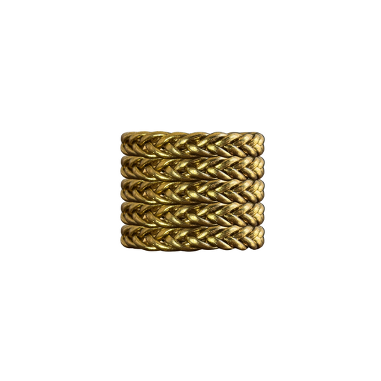 Braid Buddha Antique Gold