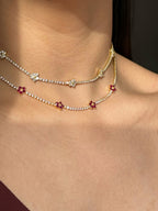 Collar Flor Tennis