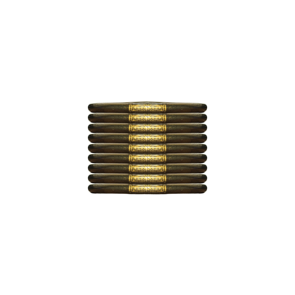 Single Buddha Dark Antique Gold