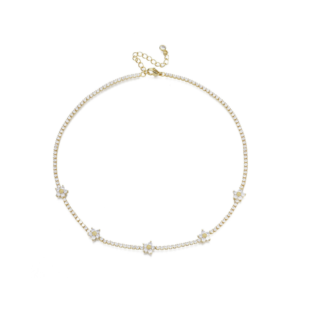 Collar Flor Tennis