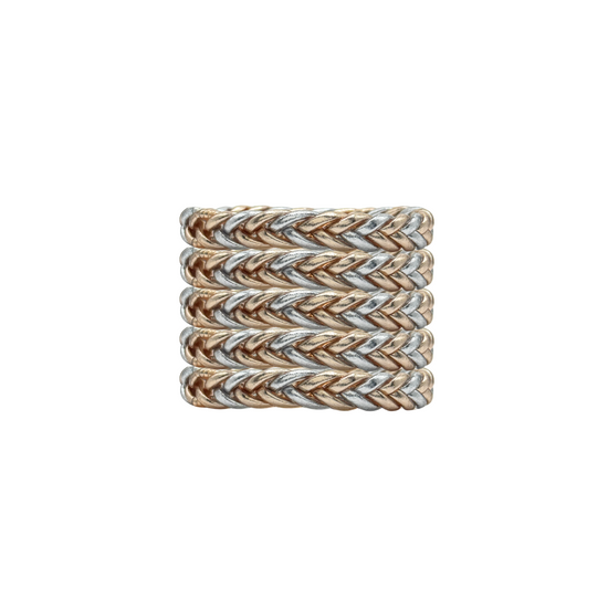Braid Buddha Champagne + Silver