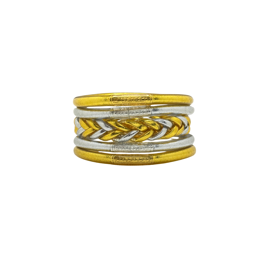Set Buddha Mix Gold Silver