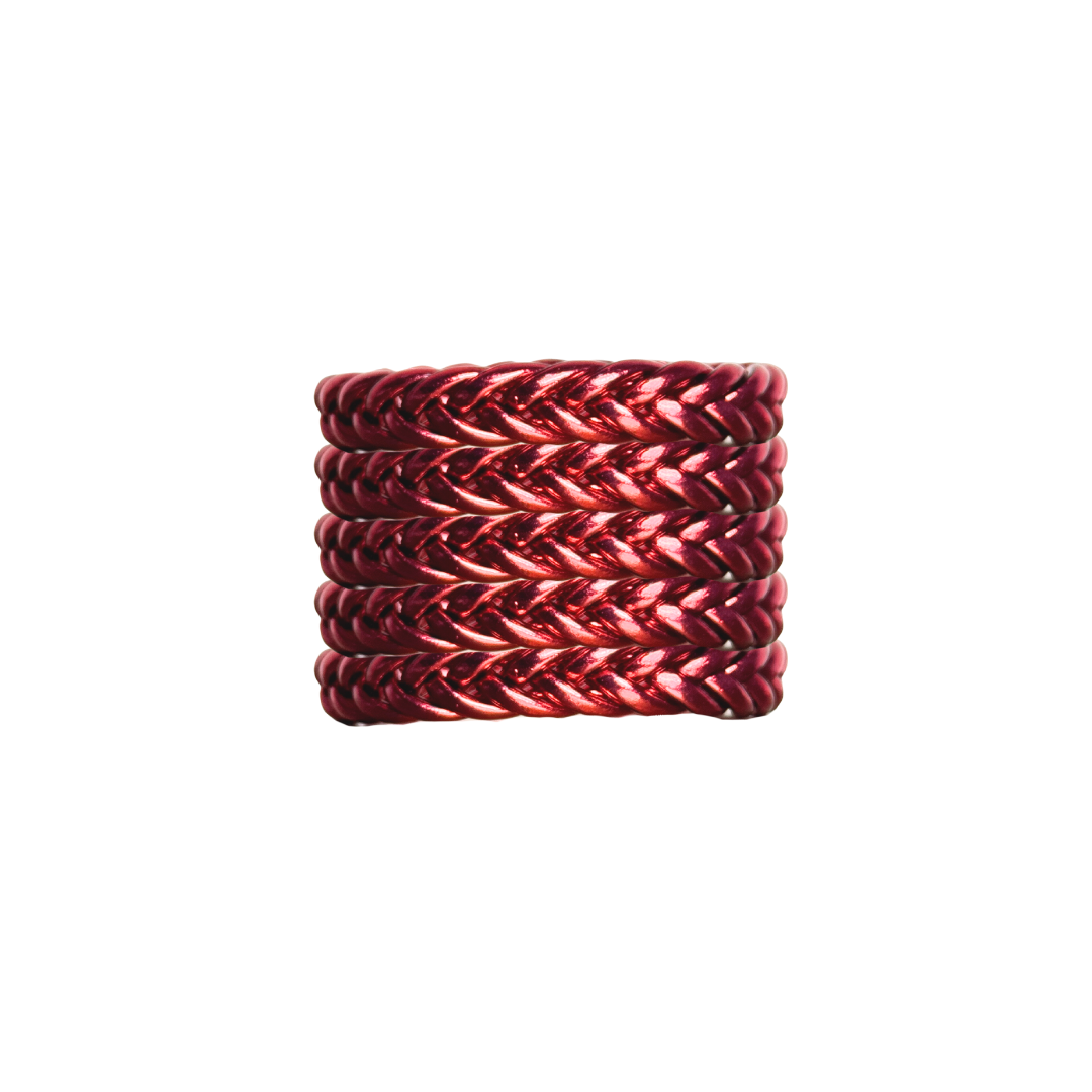 Braid Buddha Dark Red