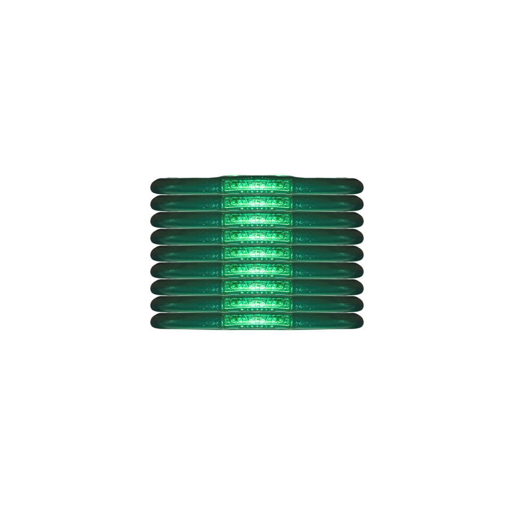 Single Buddha Peacock Green