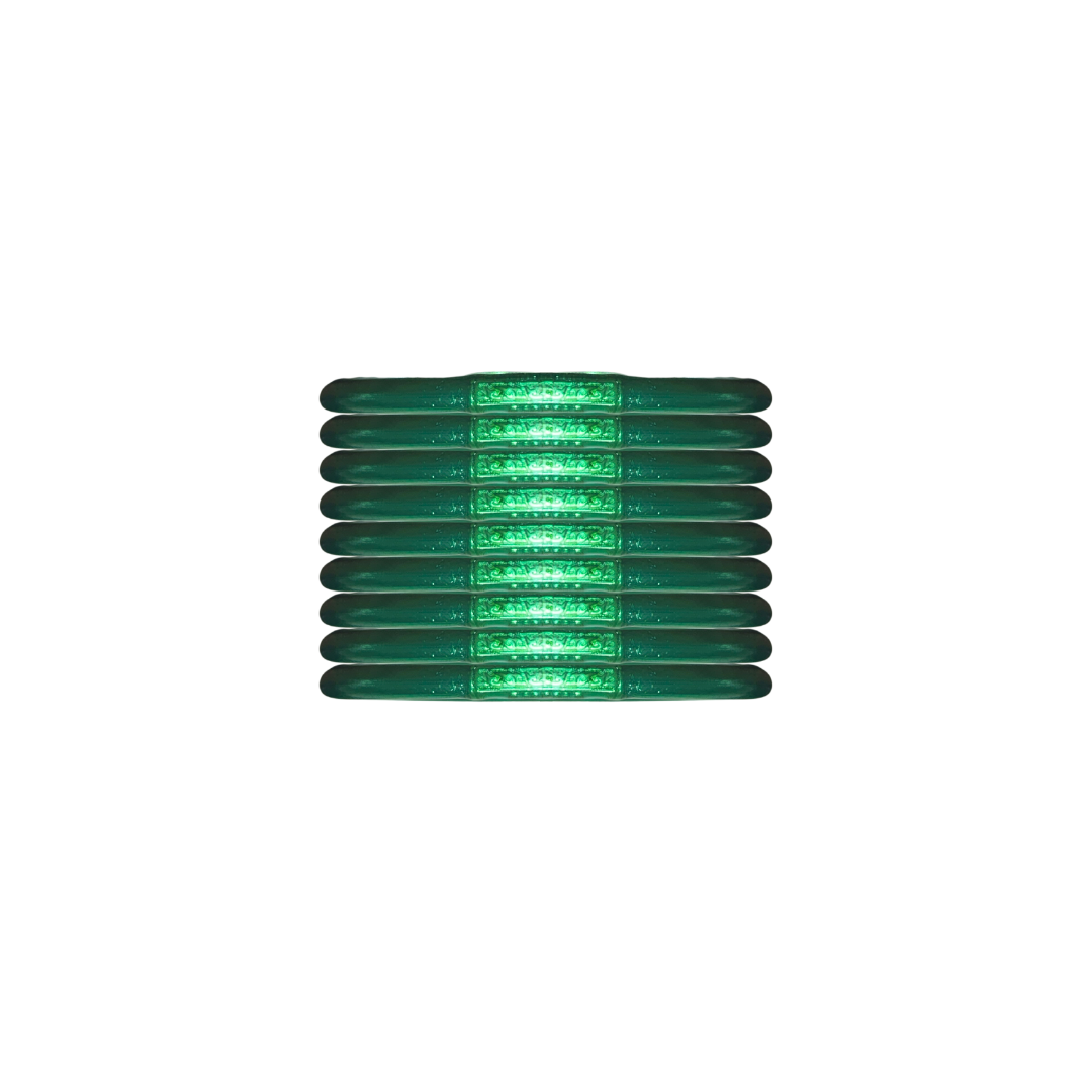 Single Buddha Peacock Green