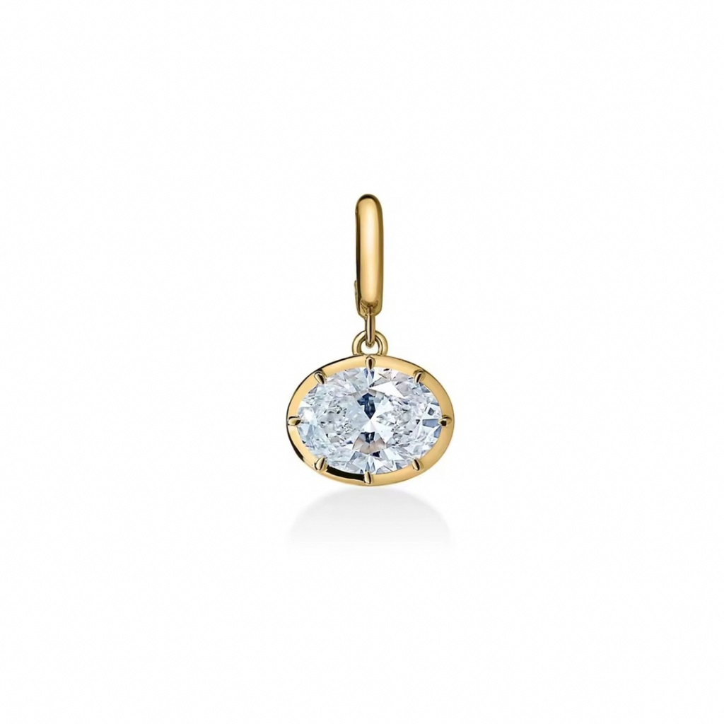 Signature Oval Charm