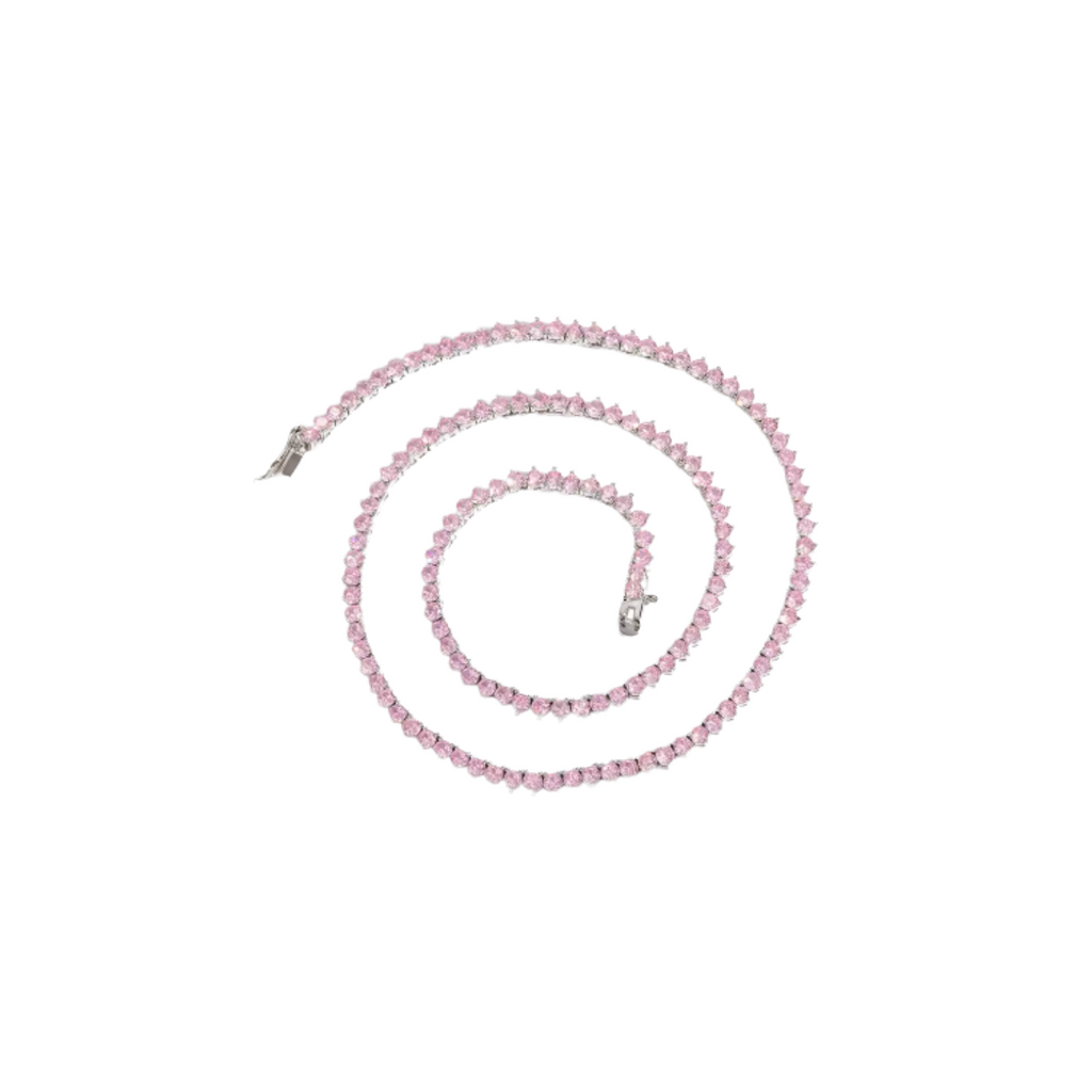 Collar Tennis Pink Rose