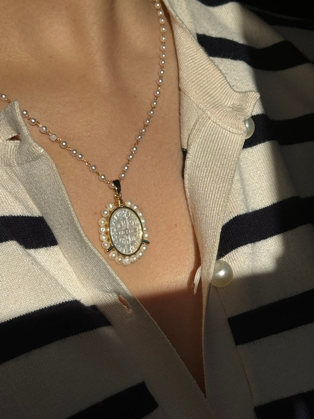 Collar Perla San Benito