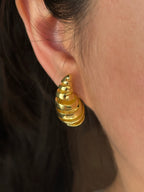 Aretes Drop Swirl