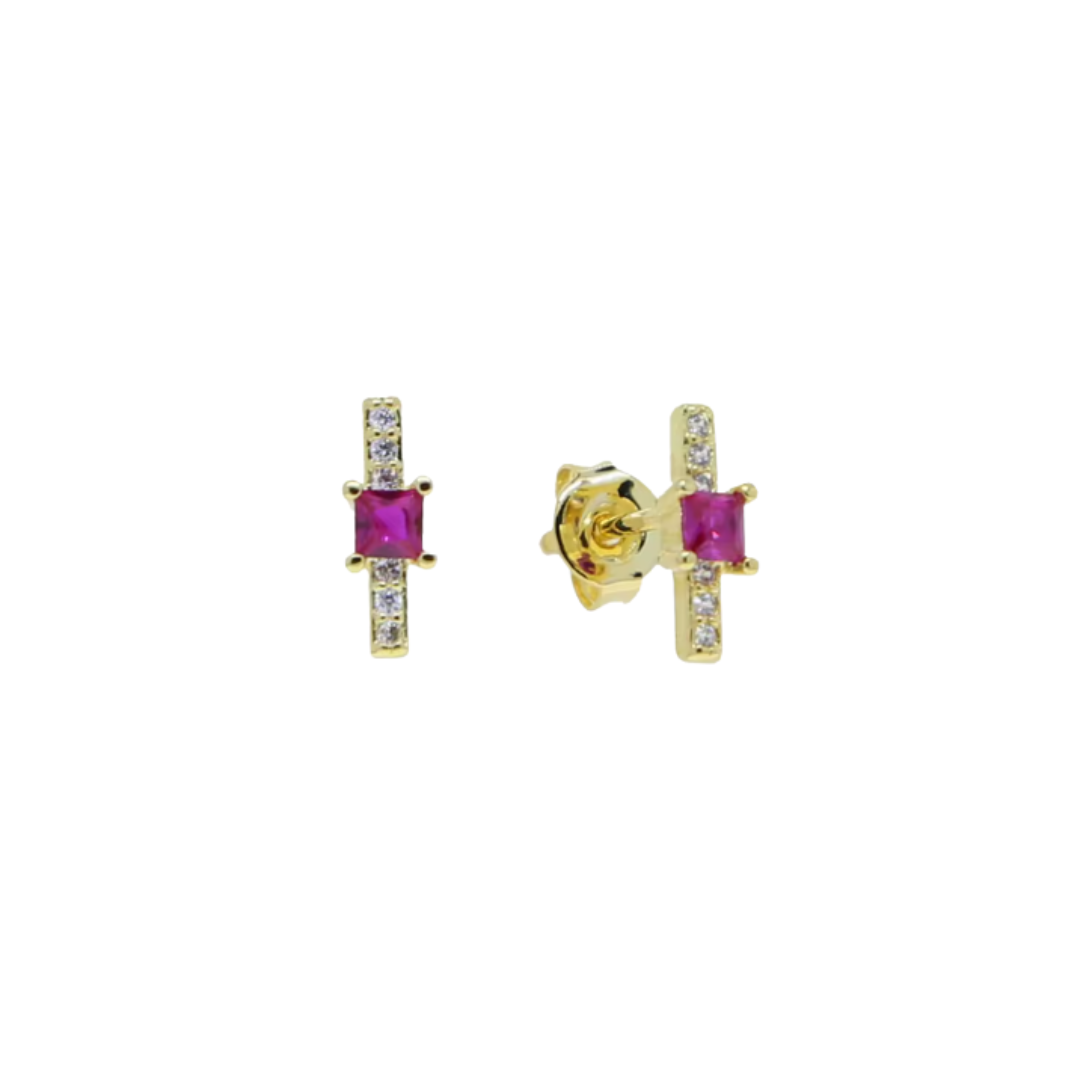 Aretes Rubi Mini