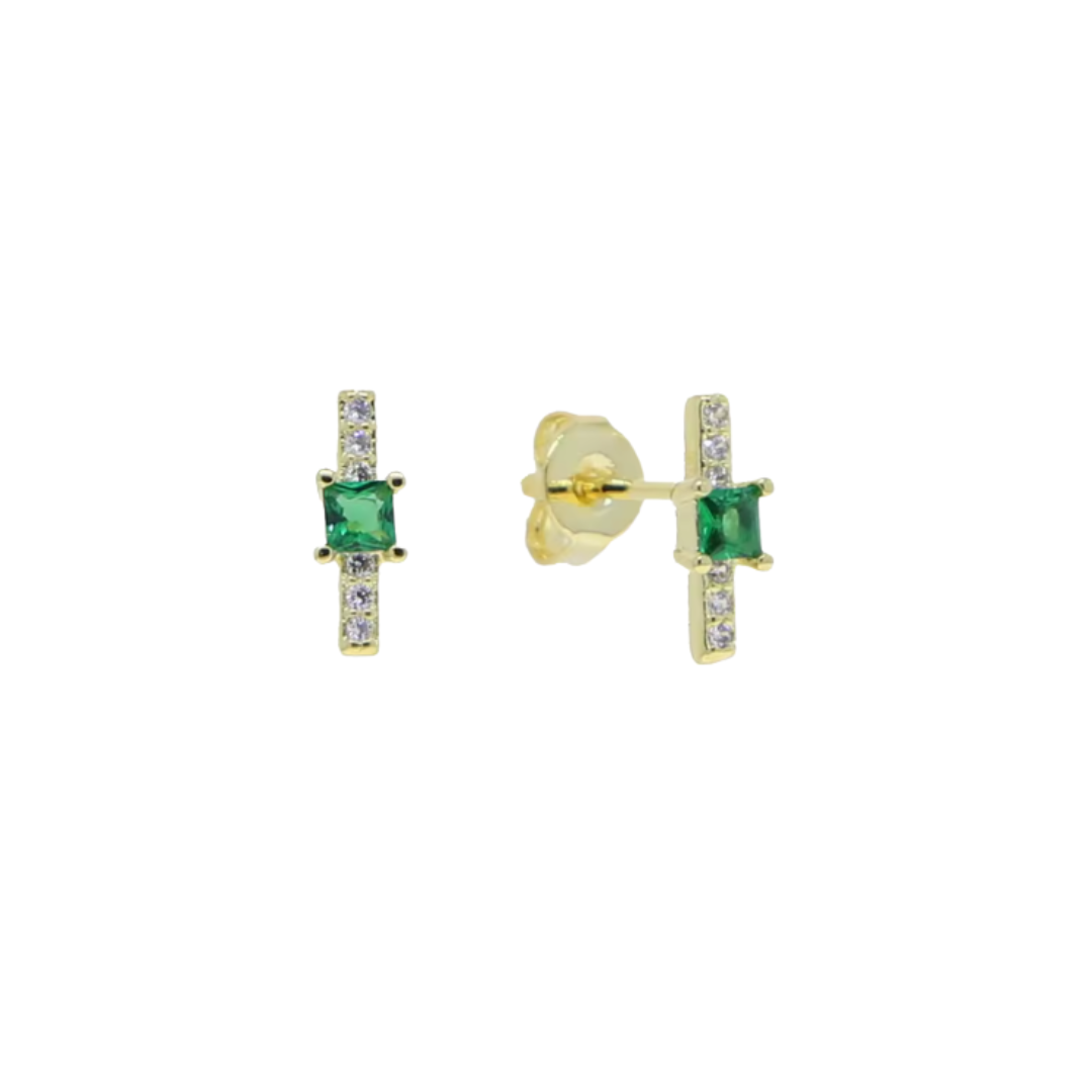 Aretes Emerald Mini