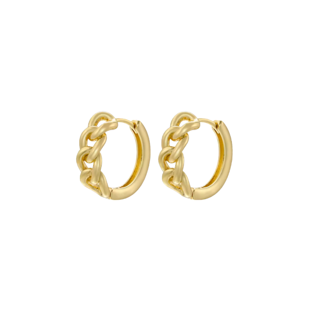 Aretes Hilos Gold