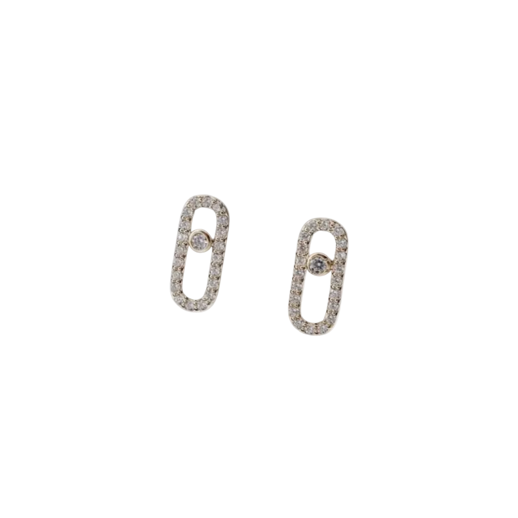 Aretes Baby Pave