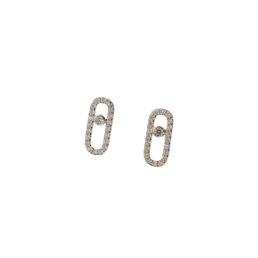 Aretes Baby Pave