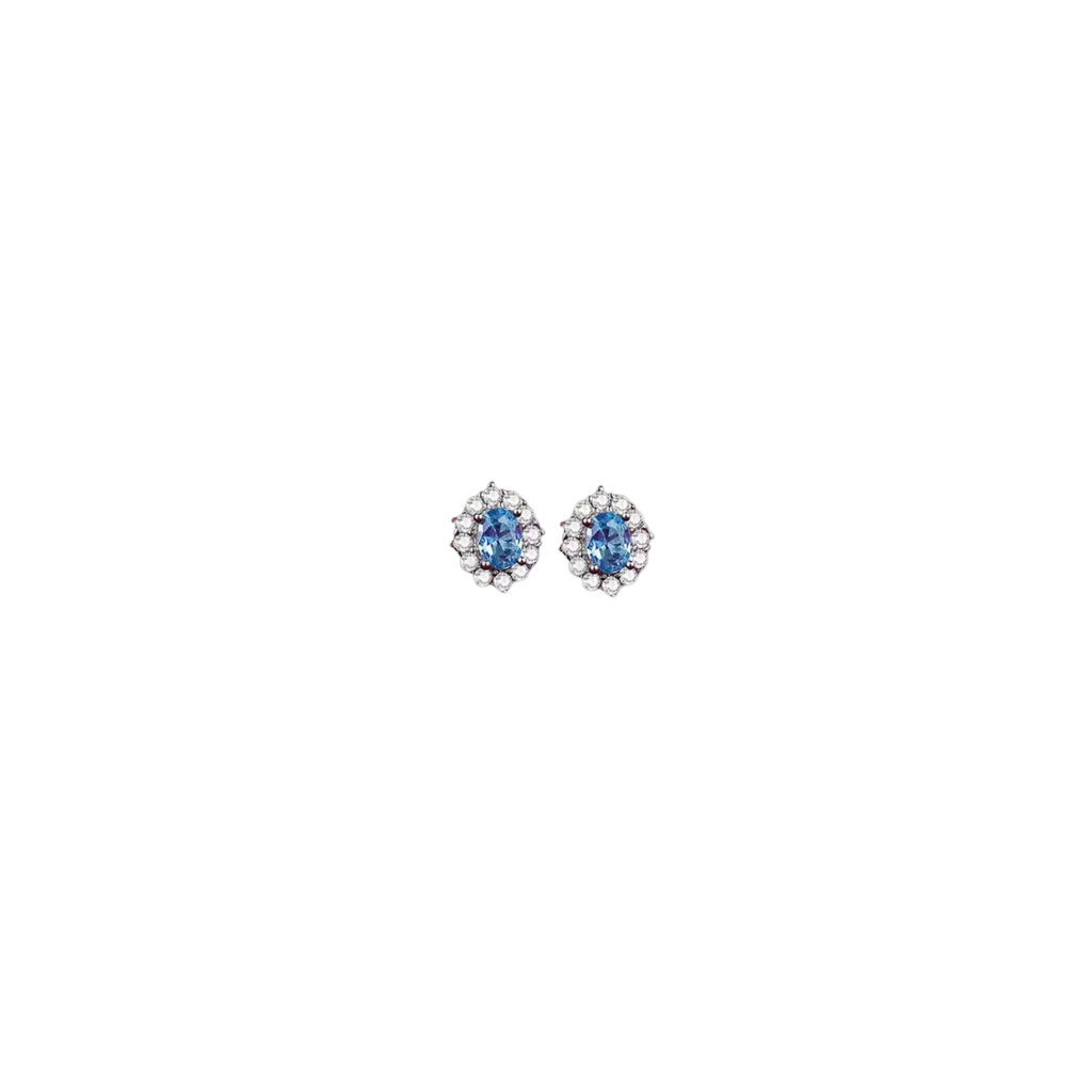 Aretes Royal Blue Studs
