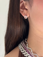 Aretes Pink Rose