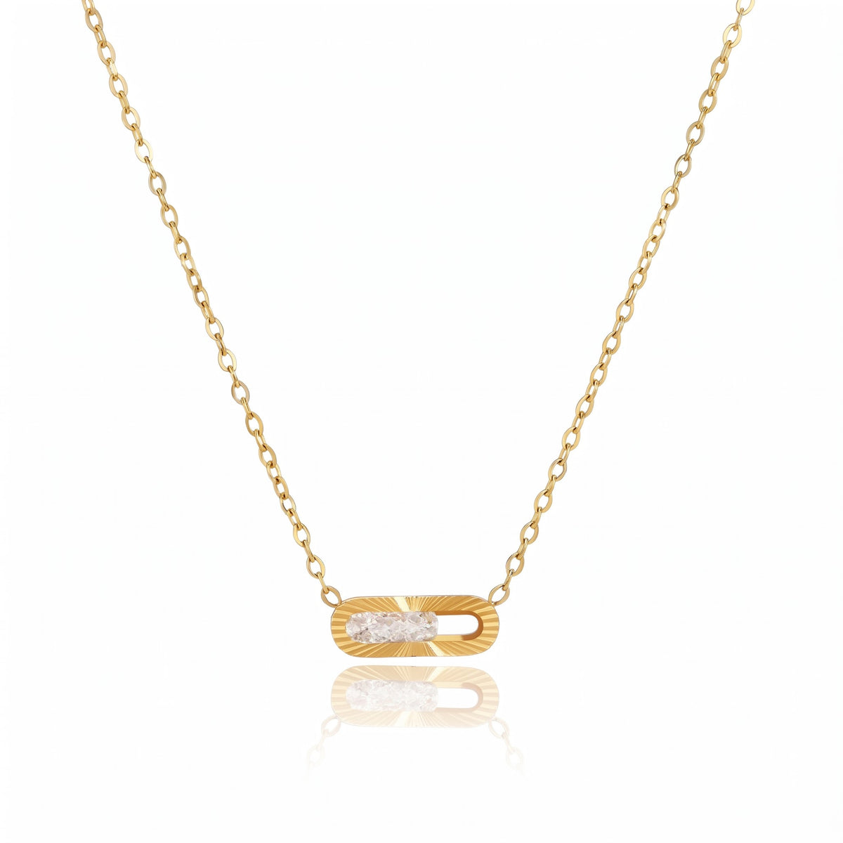 Move Engraved XS Necklace