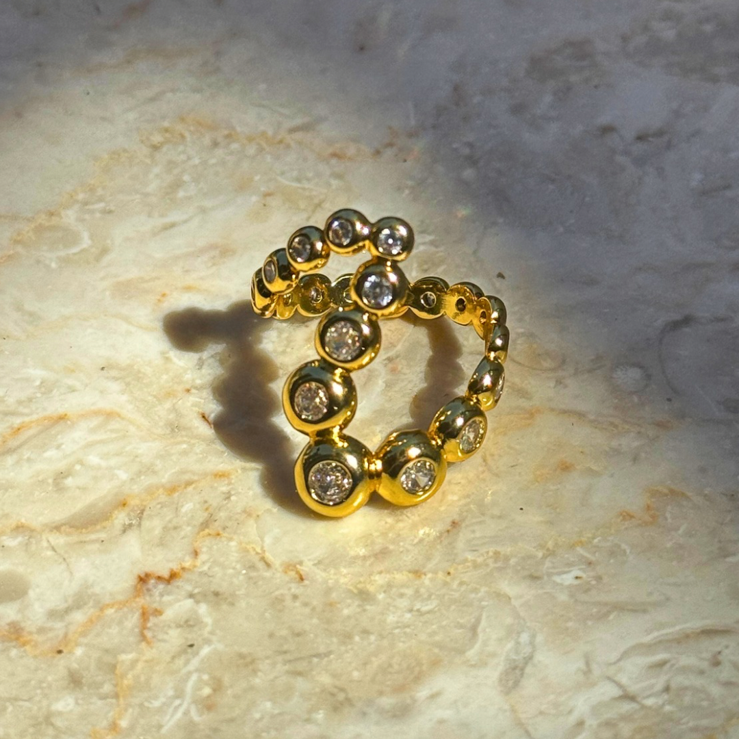 Anillo Ecos Dorado